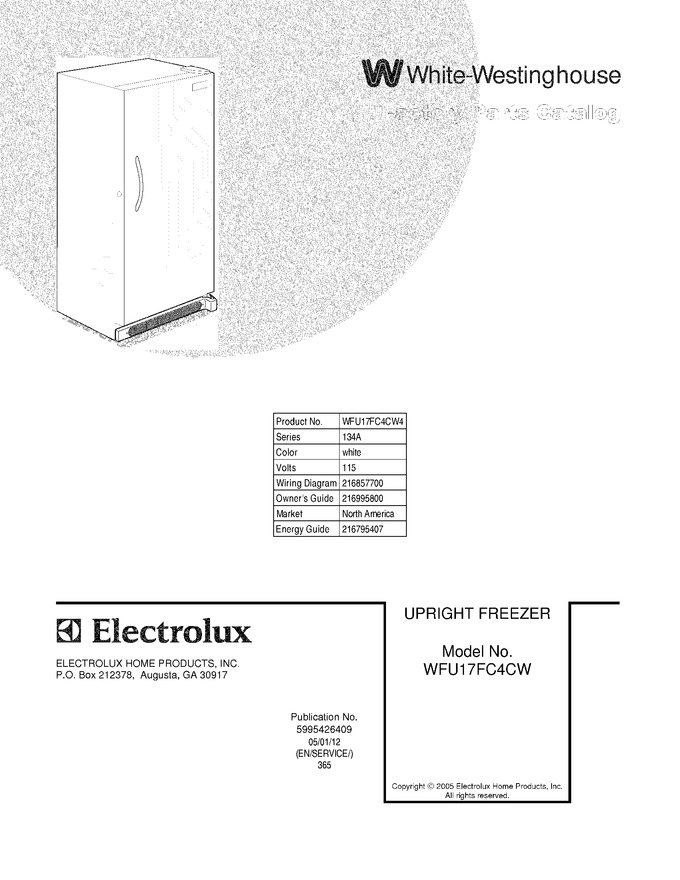 Diagram for WFU17FC4CW4