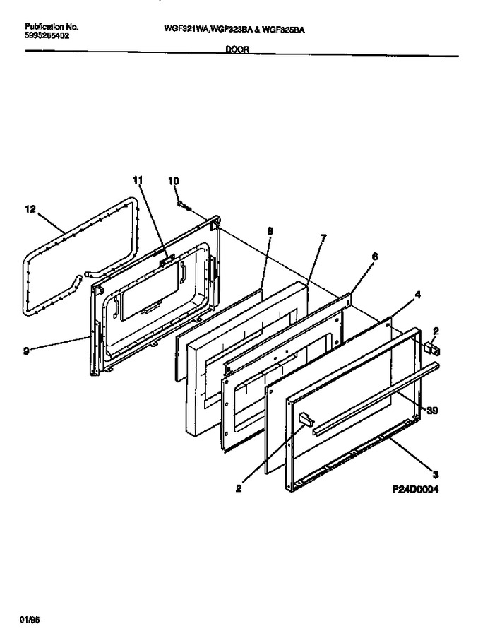 Diagram for WGF325BADA