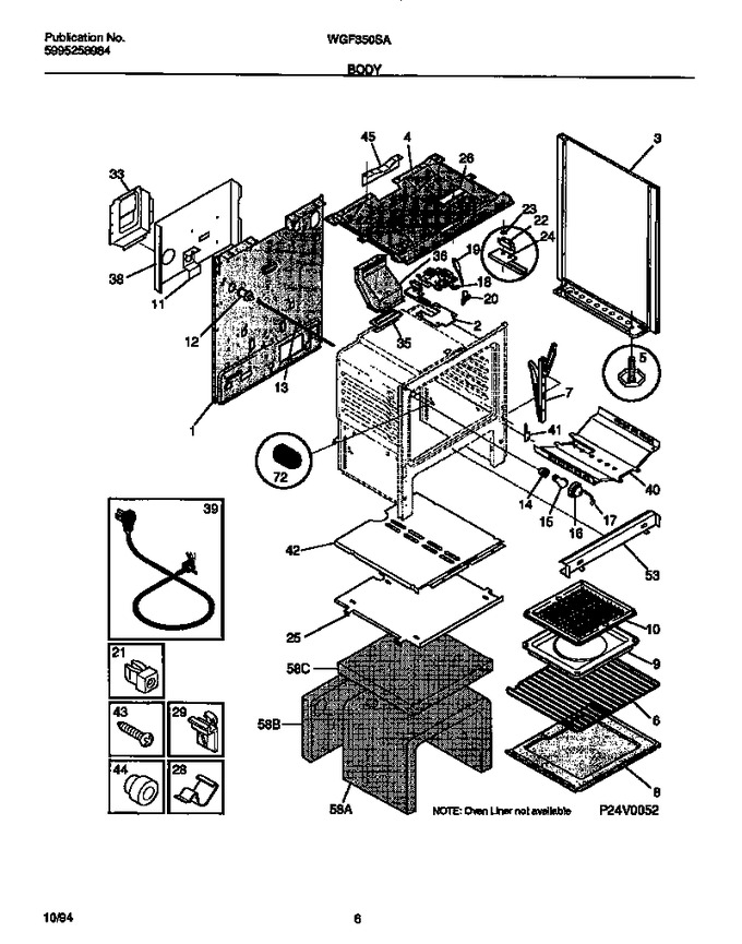 Diagram for WGF353CASA