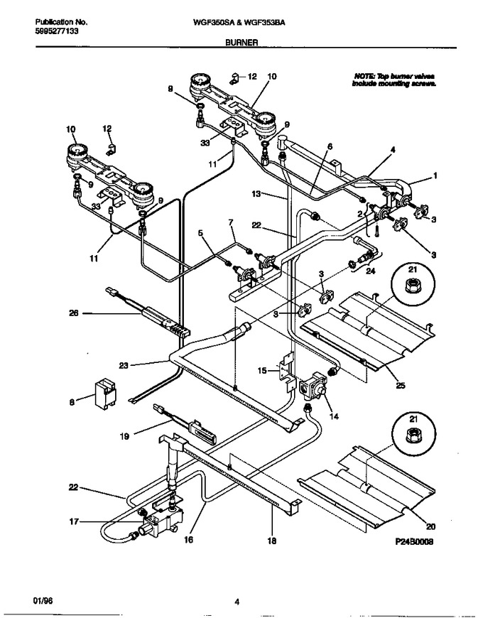 Diagram for WGF353BAWE