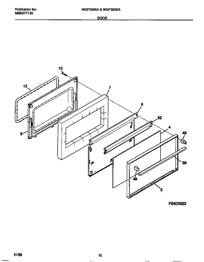 Diagram for WGF350SAWE