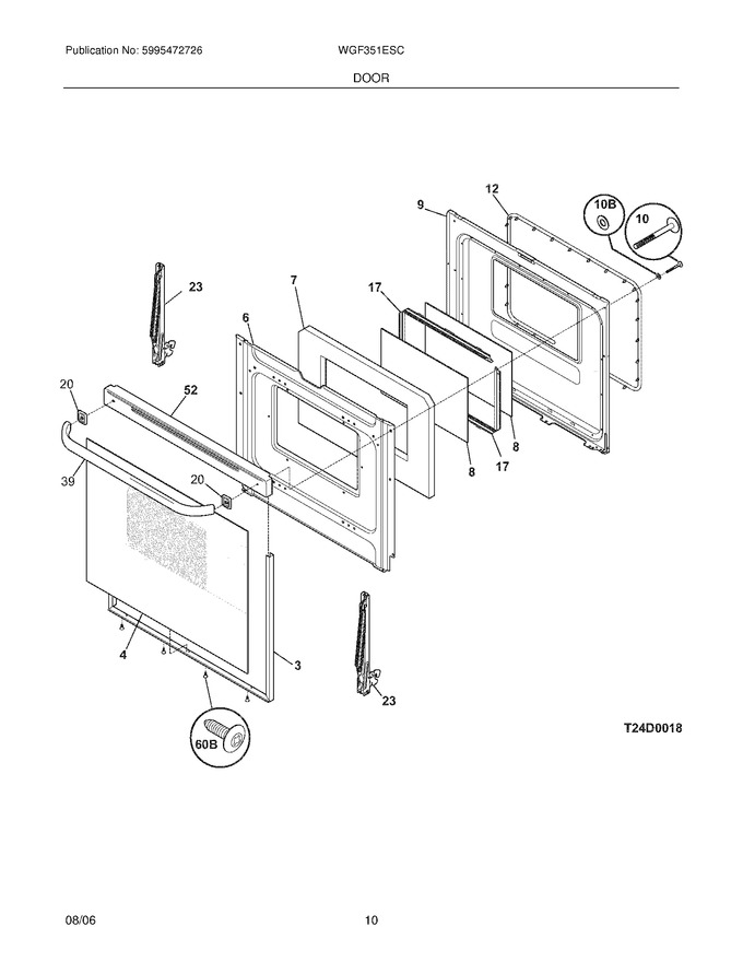 Diagram for WGF351ESC