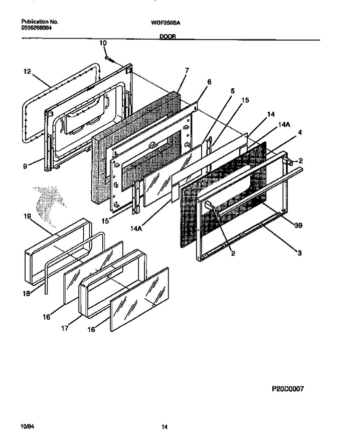 Diagram for WGF353CASA