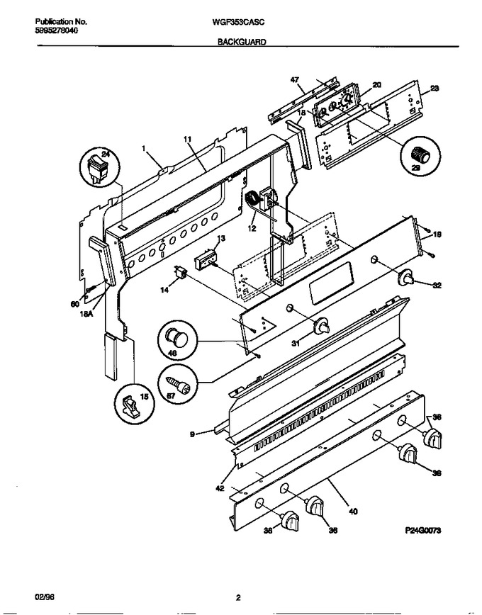Diagram for WGF353CASC