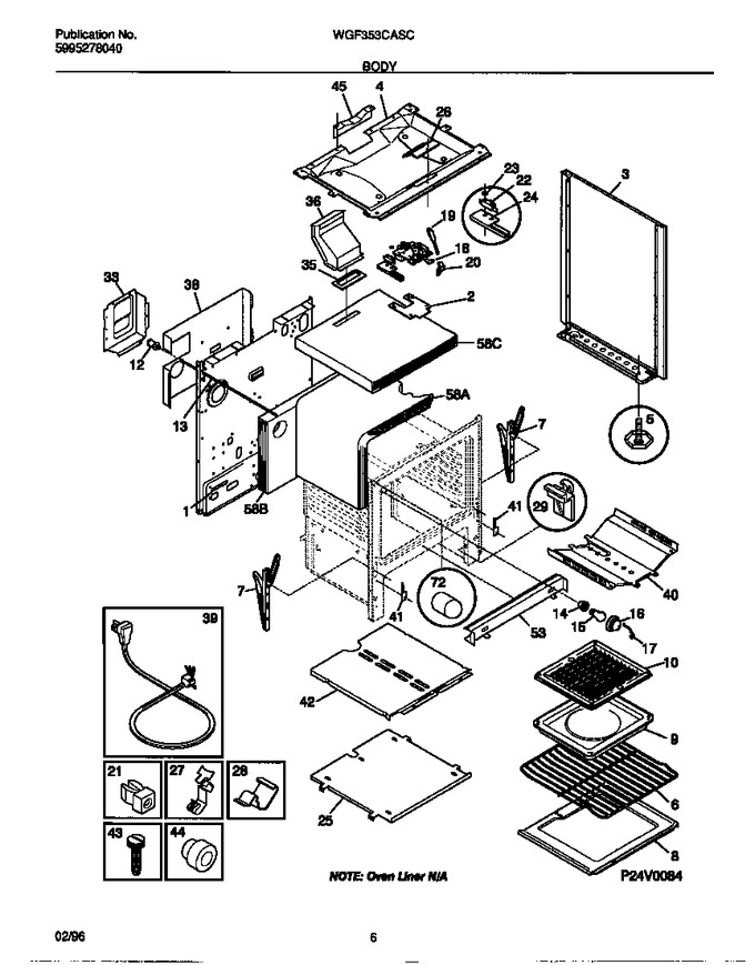 Diagram for WGF353CASC