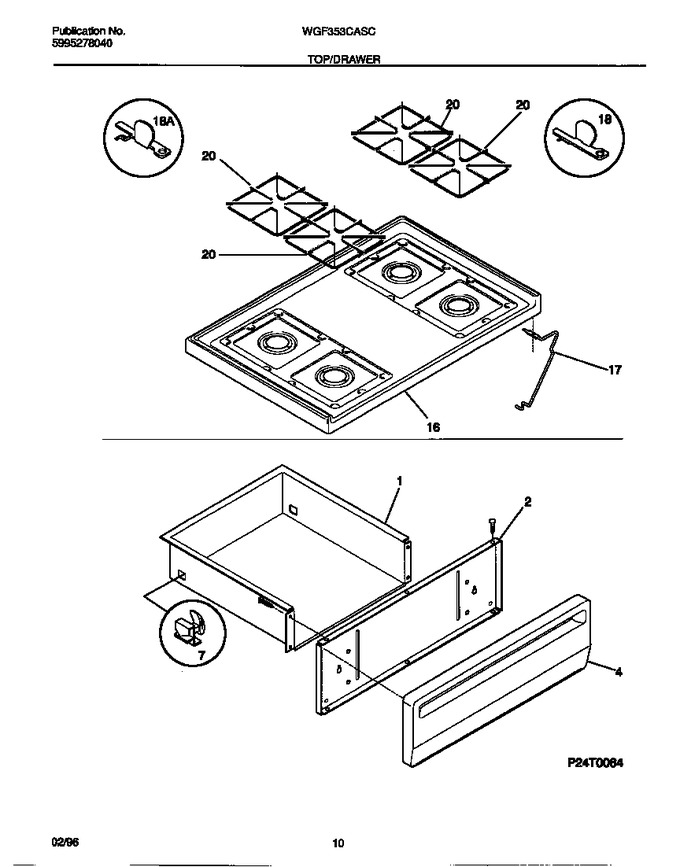 Diagram for WGF353CASC