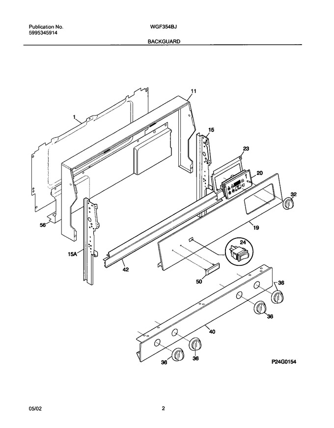 Diagram for WGF354BJDA