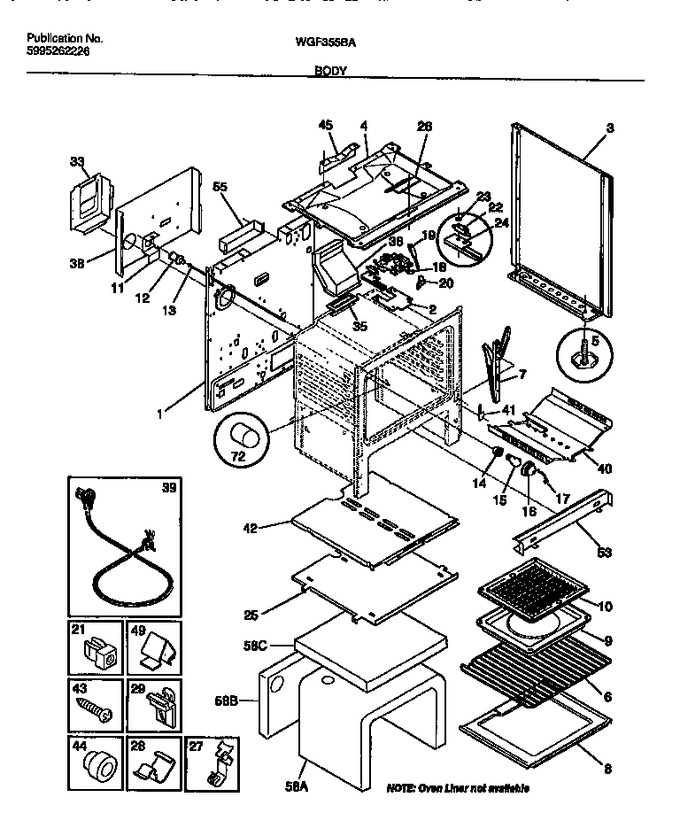 Diagram for WGF355BAWB