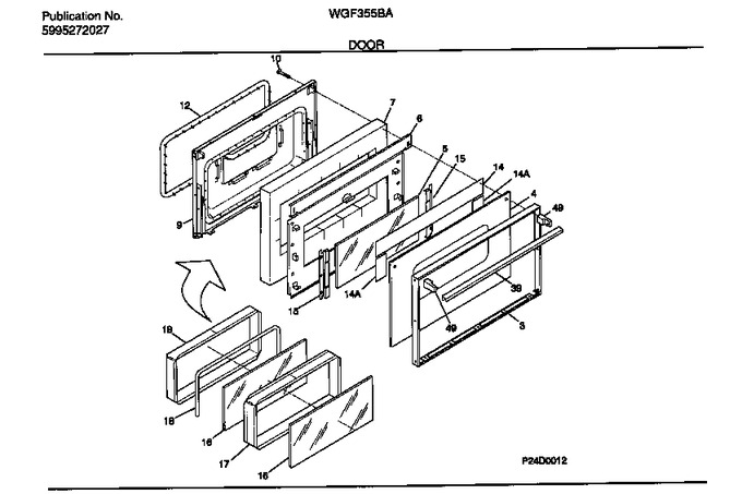 Diagram for WGF355BAWD