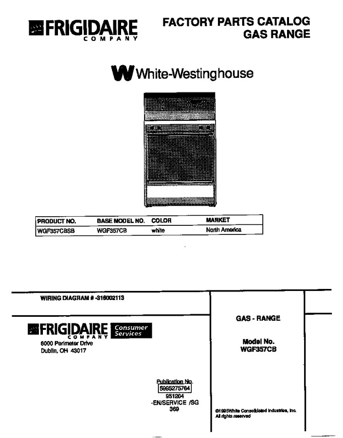 Diagram for WGF357CBSB