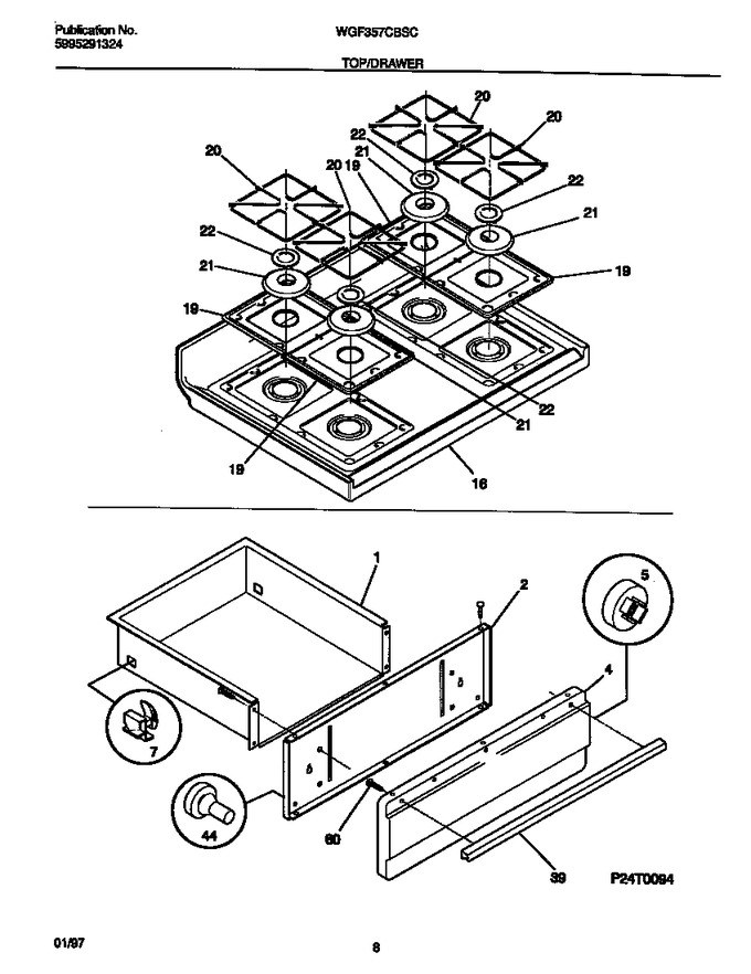 Diagram for WGF357CBSC