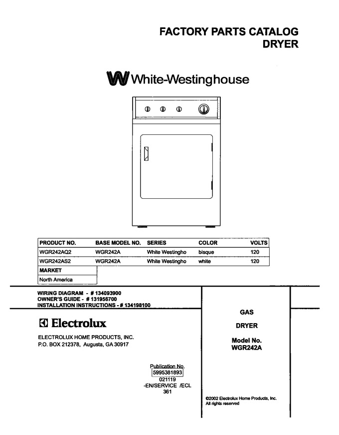 Diagram for WGR242AS2