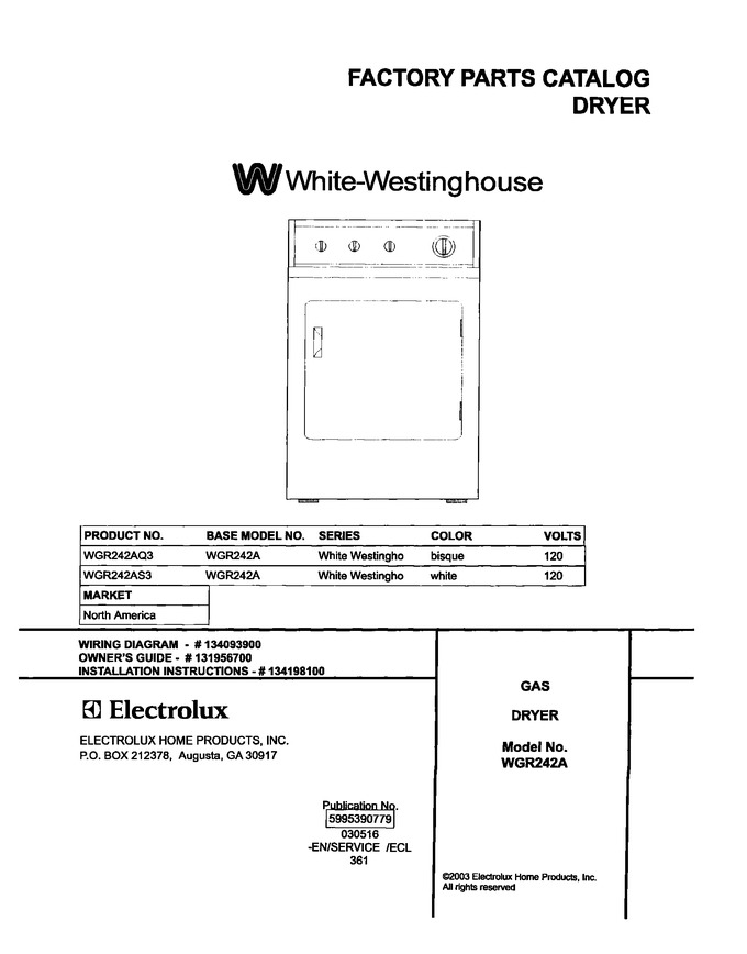 Diagram for WGR242AS3