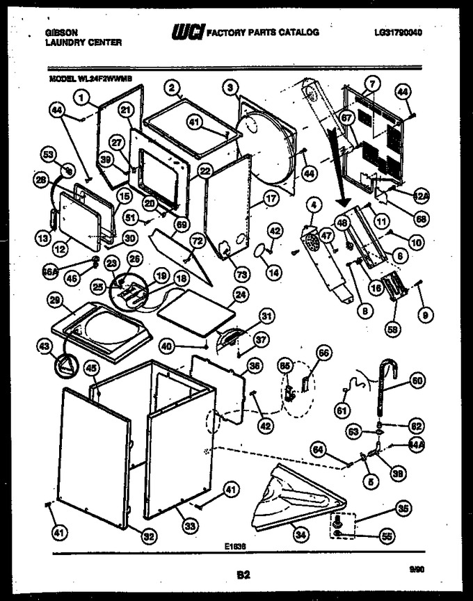 Diagram for WL24F2WWMB