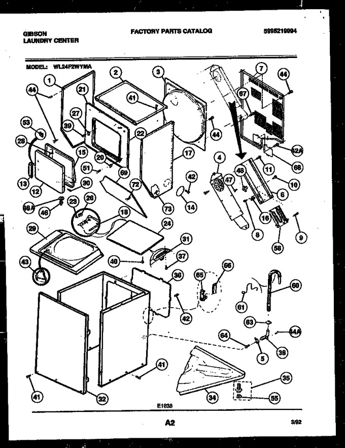 Diagram for WL24F2WYMA