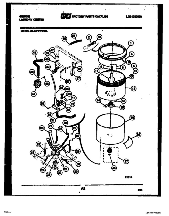 Diagram for WL24F4WWMA