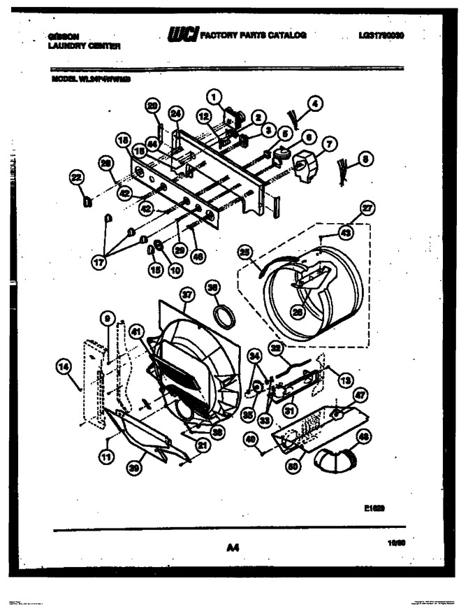 Diagram for WL24F4WWMB