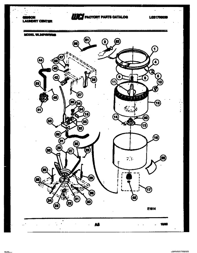 Diagram for WL24F4WWMB