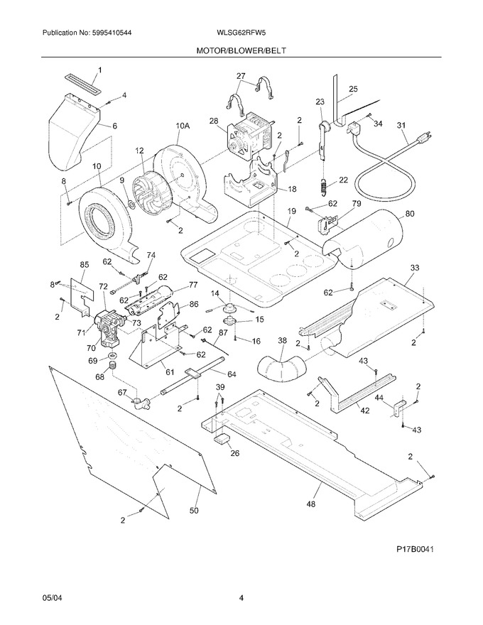 Diagram for WLSG62RFW5