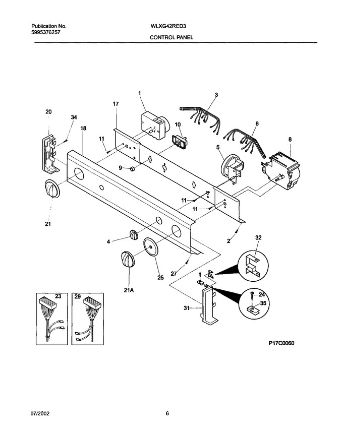 Diagram for WLXG42RED3