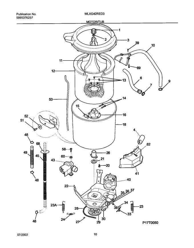 Diagram for WLXG42RED3
