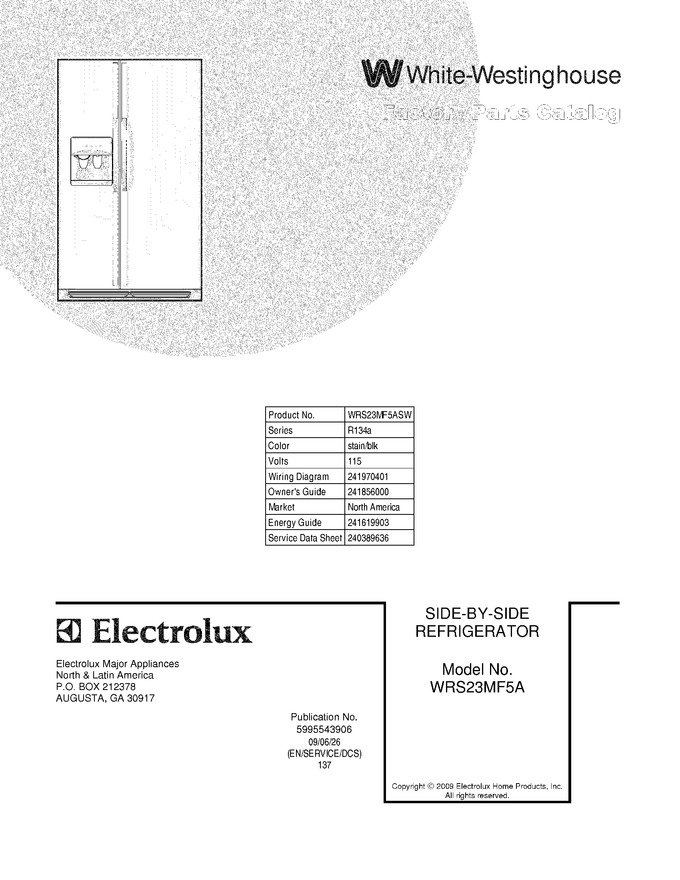 Diagram for WRS23MF5ASW