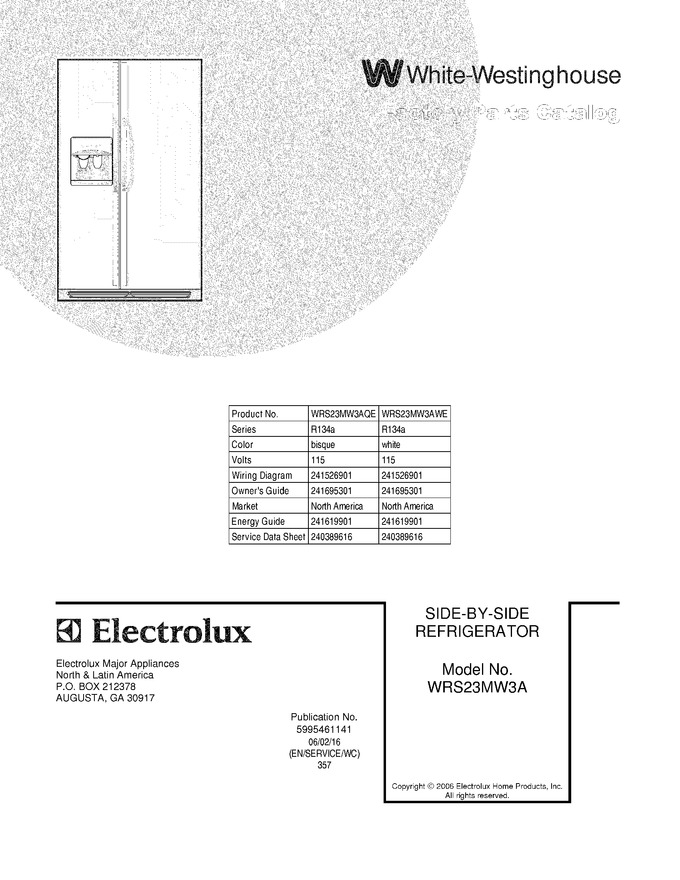Diagram for WRS23MW3AWE