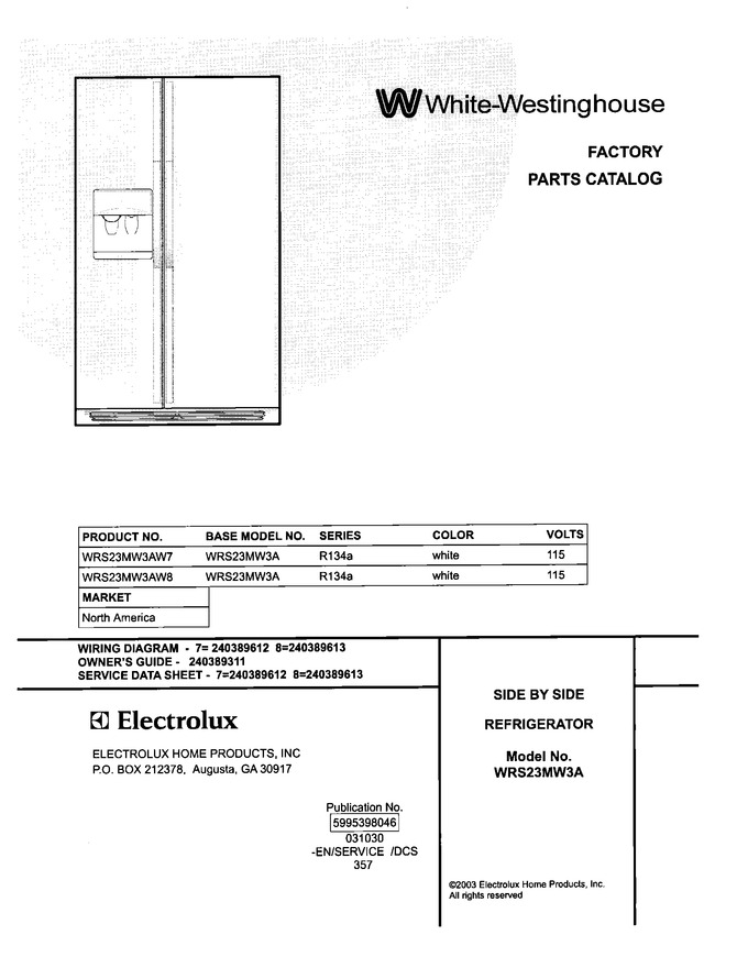 Diagram for WRS23MW3AW7