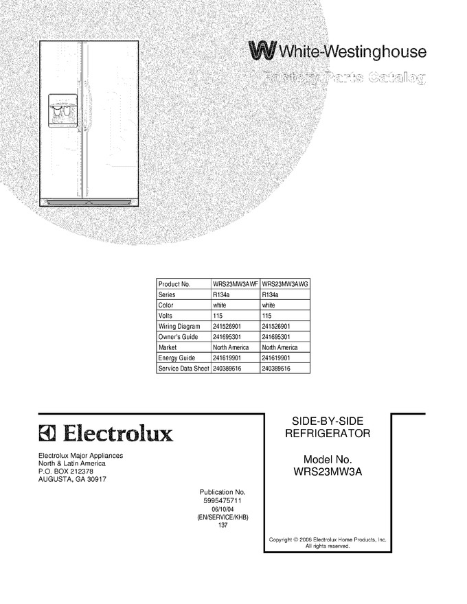 Diagram for WRS23MW3AWF