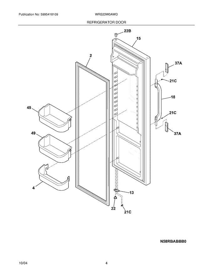 Diagram for WRS23W0AWD