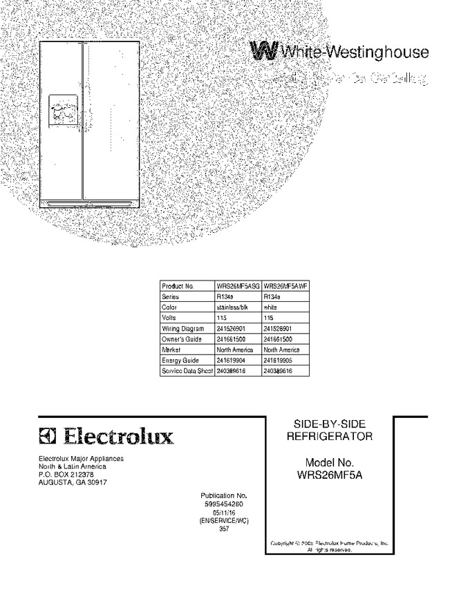 Diagram for WRS26MF5AWF