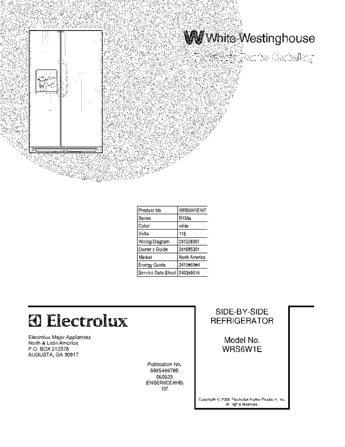 Diagram for WRS6W1EW7