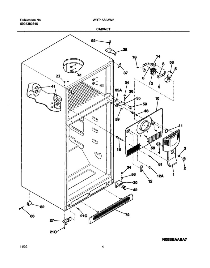 Diagram for WRT15A0AW2