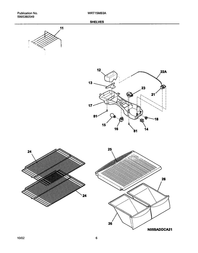 Diagram for WRT15MB3AW2