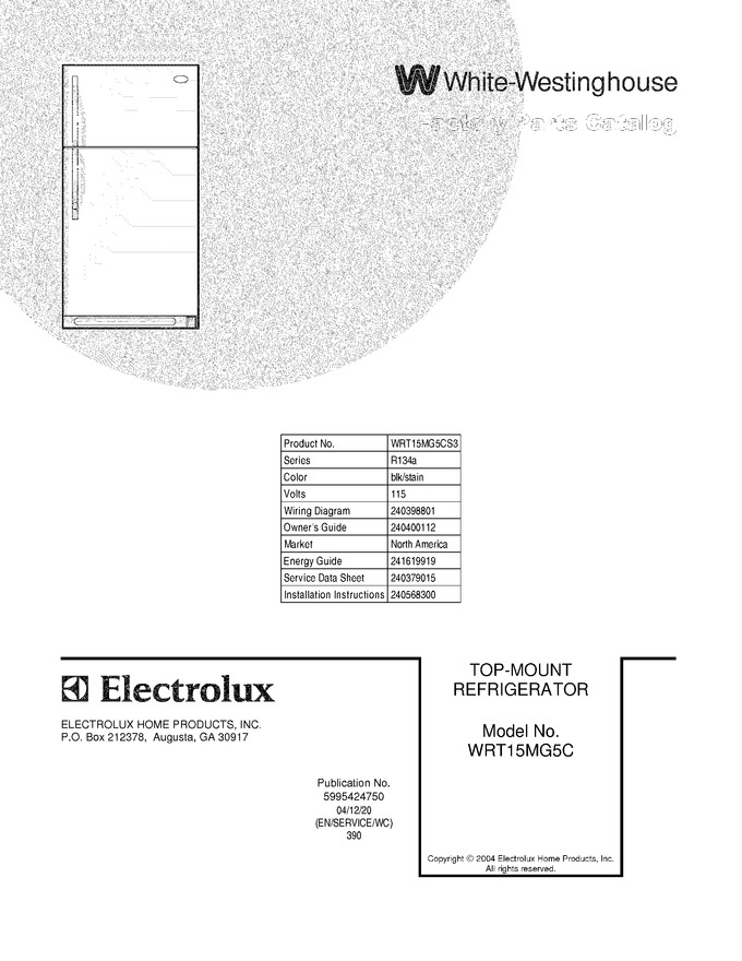 Diagram for WRT15MG5CS3