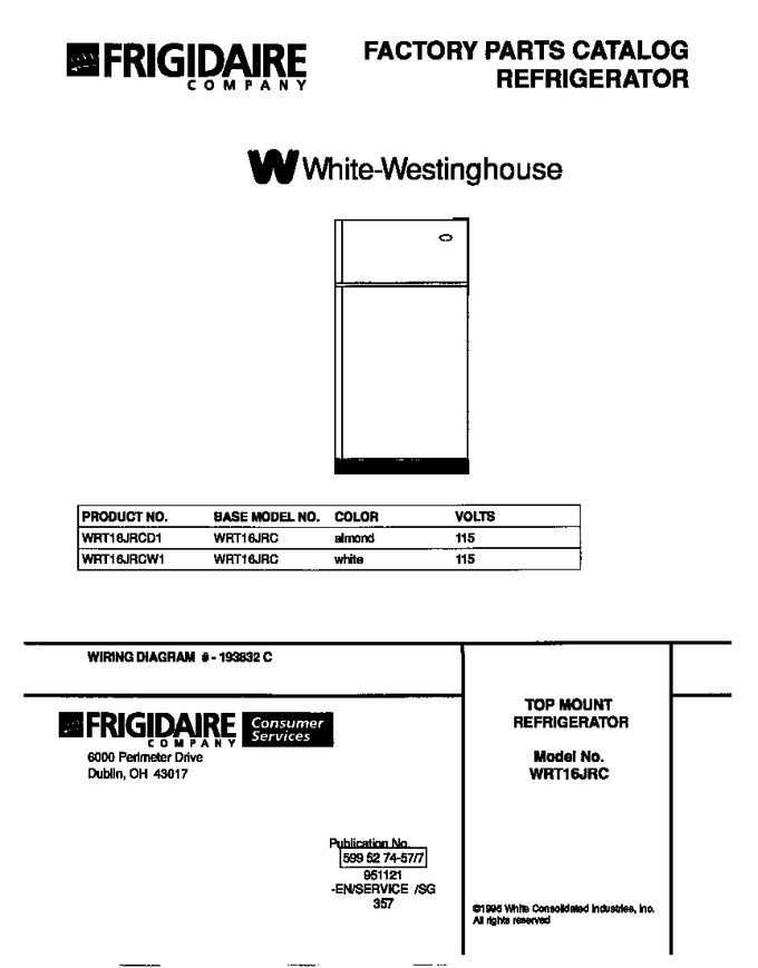 Diagram for WRT16JRCW1