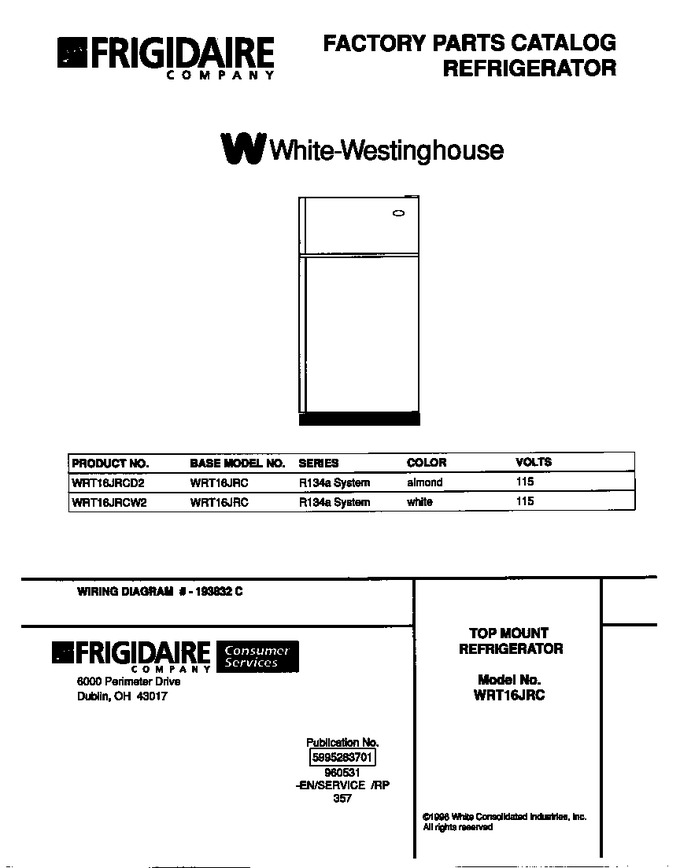 Diagram for WRT16JRCW2