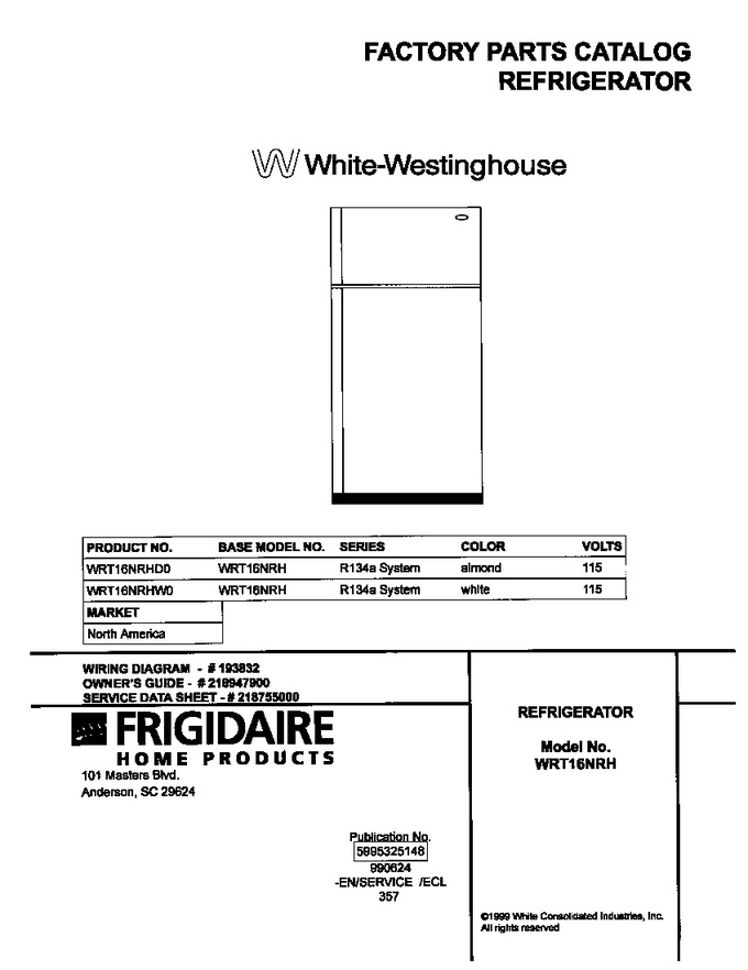 Diagram for WRT16NRHW0