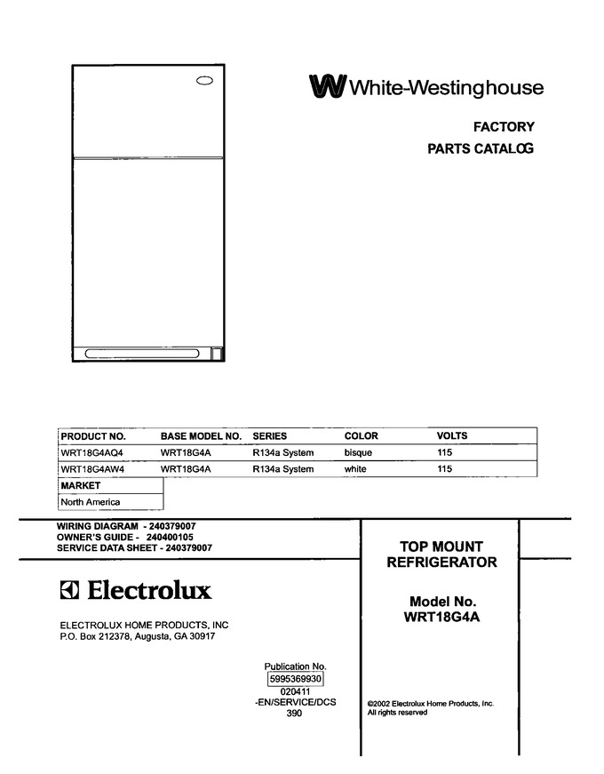 Diagram for WRT18G4AW4