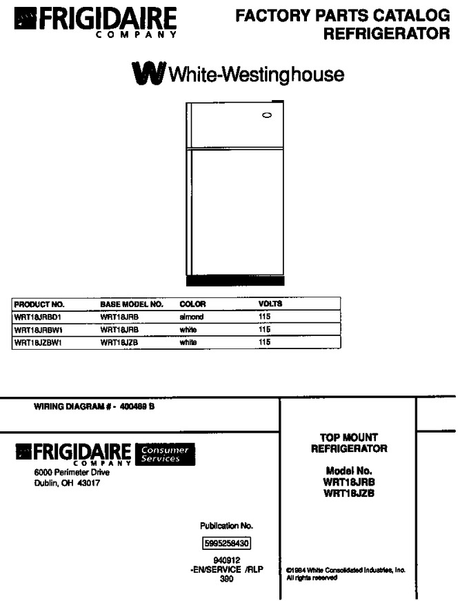 Diagram for WRT18JRBD1
