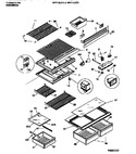Diagram for 04 - Shelves, Controls, Divider, Mullion