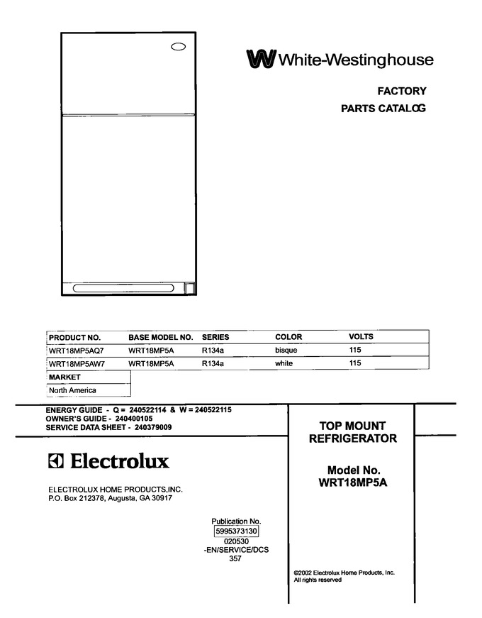 Diagram for WRT18MP5AQ7