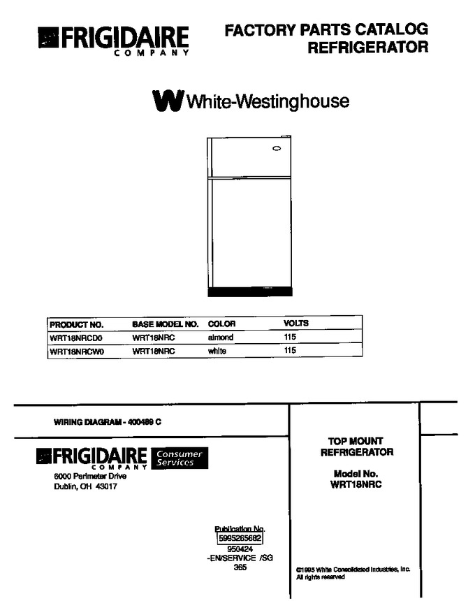 Diagram for WRT18NRCW0