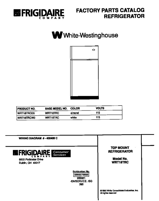 Diagram for WRT18TRCW0