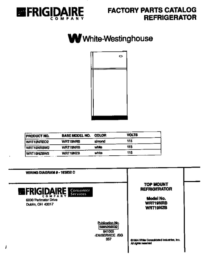 Diagram for WRT19NRBW2