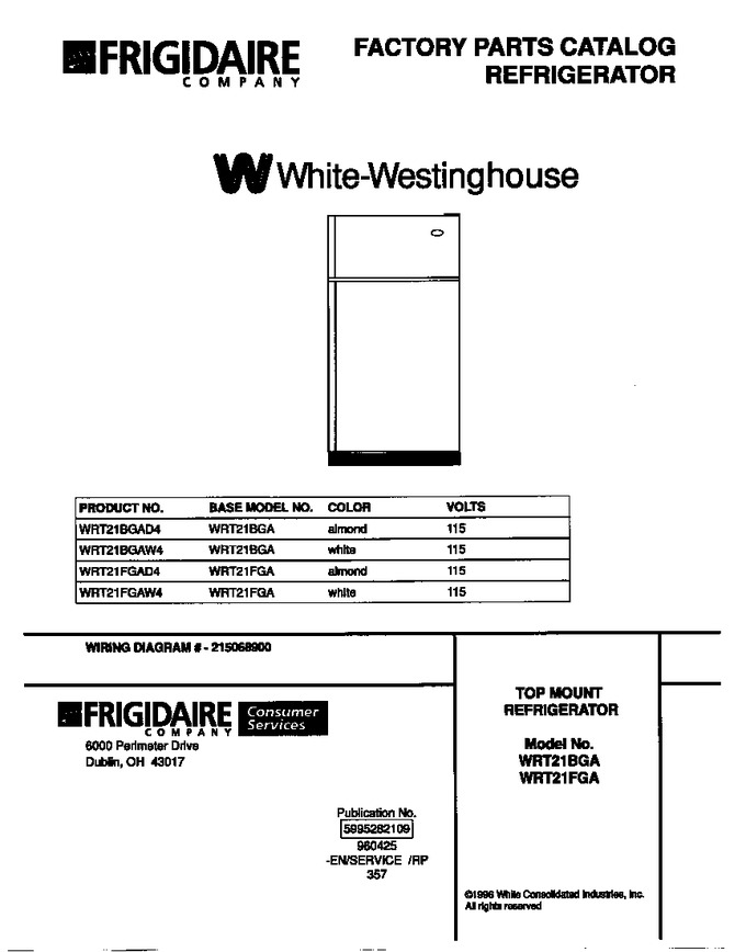 Diagram for WRT21FGAW4