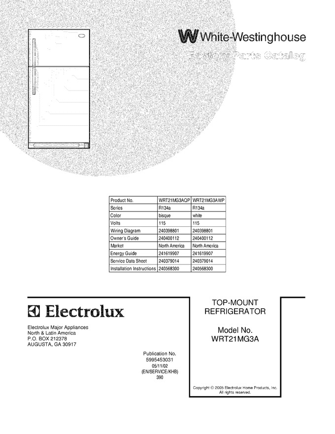 Diagram for WRT21MG3AQP