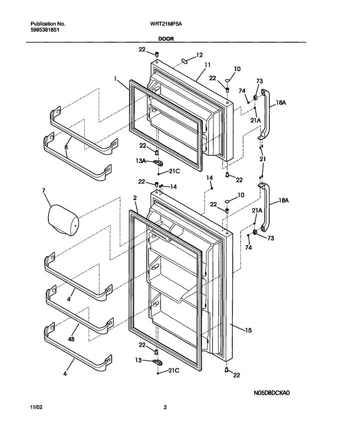 Diagram for WRT21MP5AB4