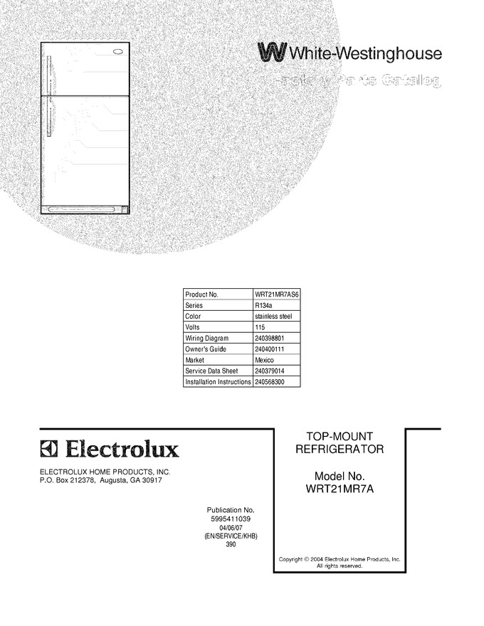 Diagram for WRT21MR7AS6