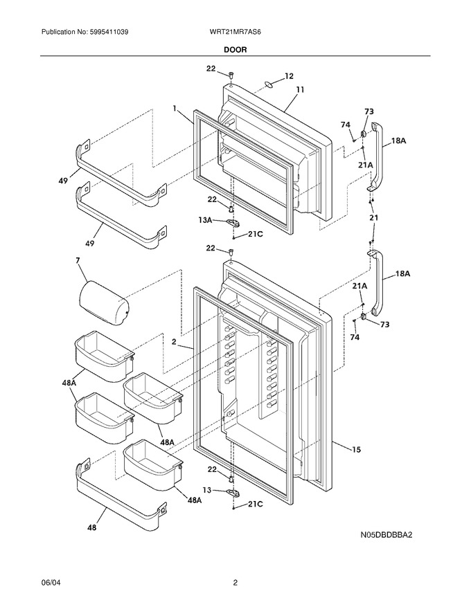 Diagram for WRT21MR7AS6